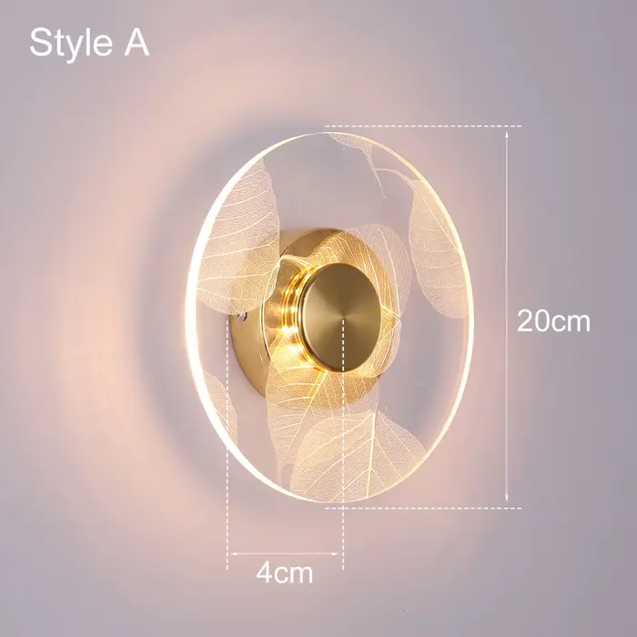 Applique Murale LED au Design Créatif Moderne, Luminaire Décoratif d'Nik, Idéal pour Chambre à Couch
