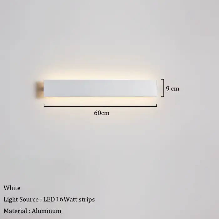 Applique Murale Dorée au Design Moderne, Luminaire Décoratif d'Nik, Idéal pour une Chambre à Coucher