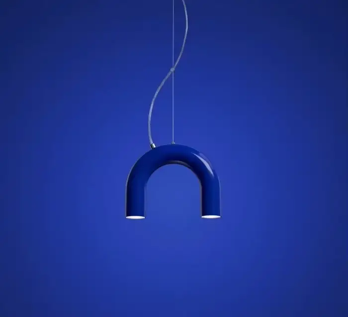 Oblure Arc lustre Post Design moderne suspension pour café salon cuisine lampe en forme de U lampe m