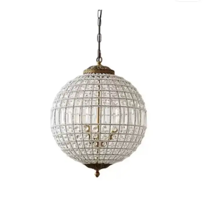 Lustre vintage de style américain haut de gamme pour salon, salle à manger, chambre à coucher, lustr