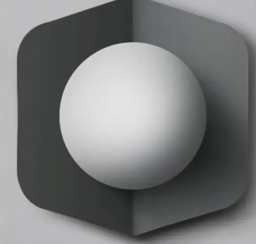 Applique murale en forme de boule de verre au design nordique moderne, Luminaire décoratif d'intérie