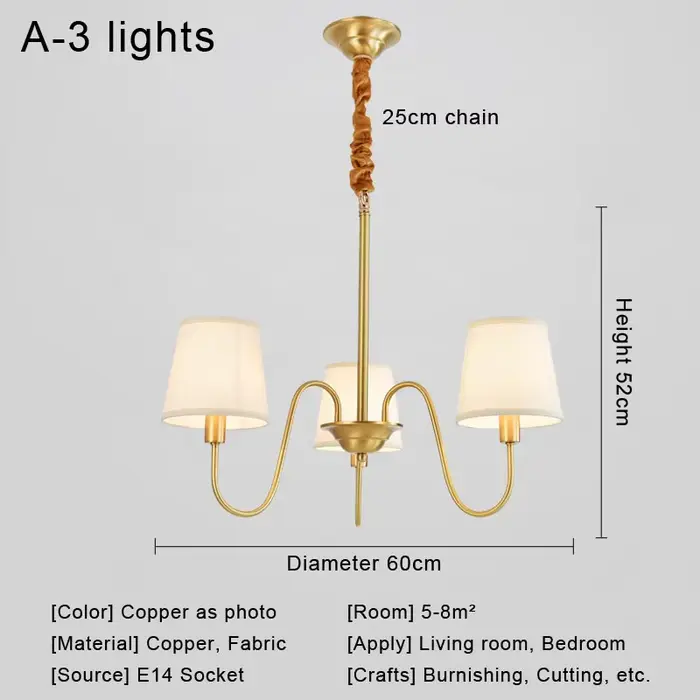 Luxe classique LED lustre lumière salon salle à manger chambre suspension décor à la maison spécial