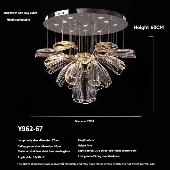 Luminaire suspendu de luxe au design créatif, éclairage principal pour salon, salle à manger, et esc