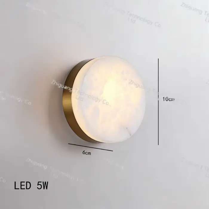 Plafonnier en marbre sphérique naturel, luminaire moderne luxueux, lumière chaude pour salon, chambr