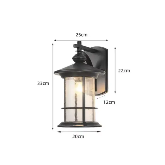 Applique murale extérieure étanche moderne LED balcon jardin couloir applique extérieure applique mu