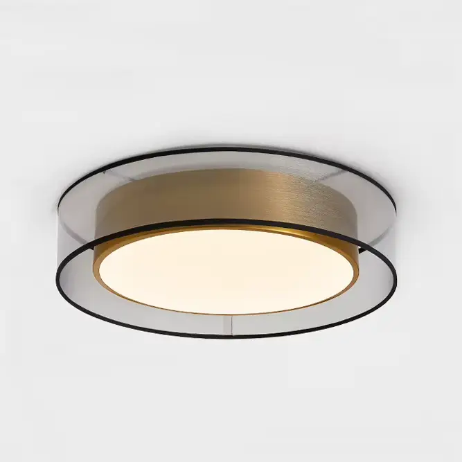 Lampe suspendue en cuivre au design post-moderne, design nordique de luxe, luminaire décoratif d'int