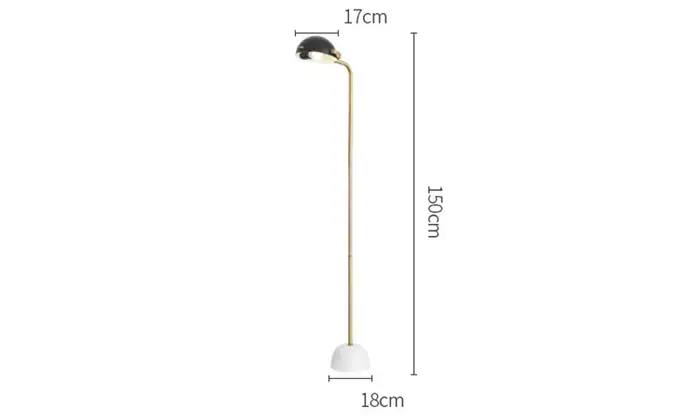 Bello lampadaire design nordique lampe en marbre Art minimaliste créatif pour Studio hôtel studio dé